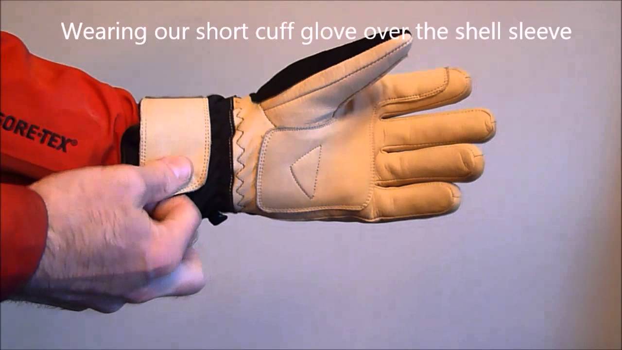 How to fix hook and loop (Velcro) on ski gloves - Free The Powder Gloves