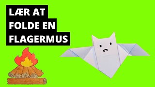 Hvordan folder man en flagermus i papir?? - Flagermus Origami