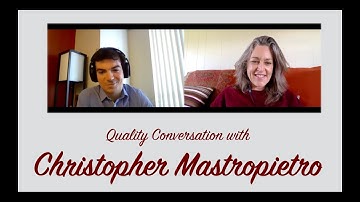 Quality Conversation with Christopher Mastropietro #2 - Tunisia the Beautiful, Pirsig, MOQ, Dialogos