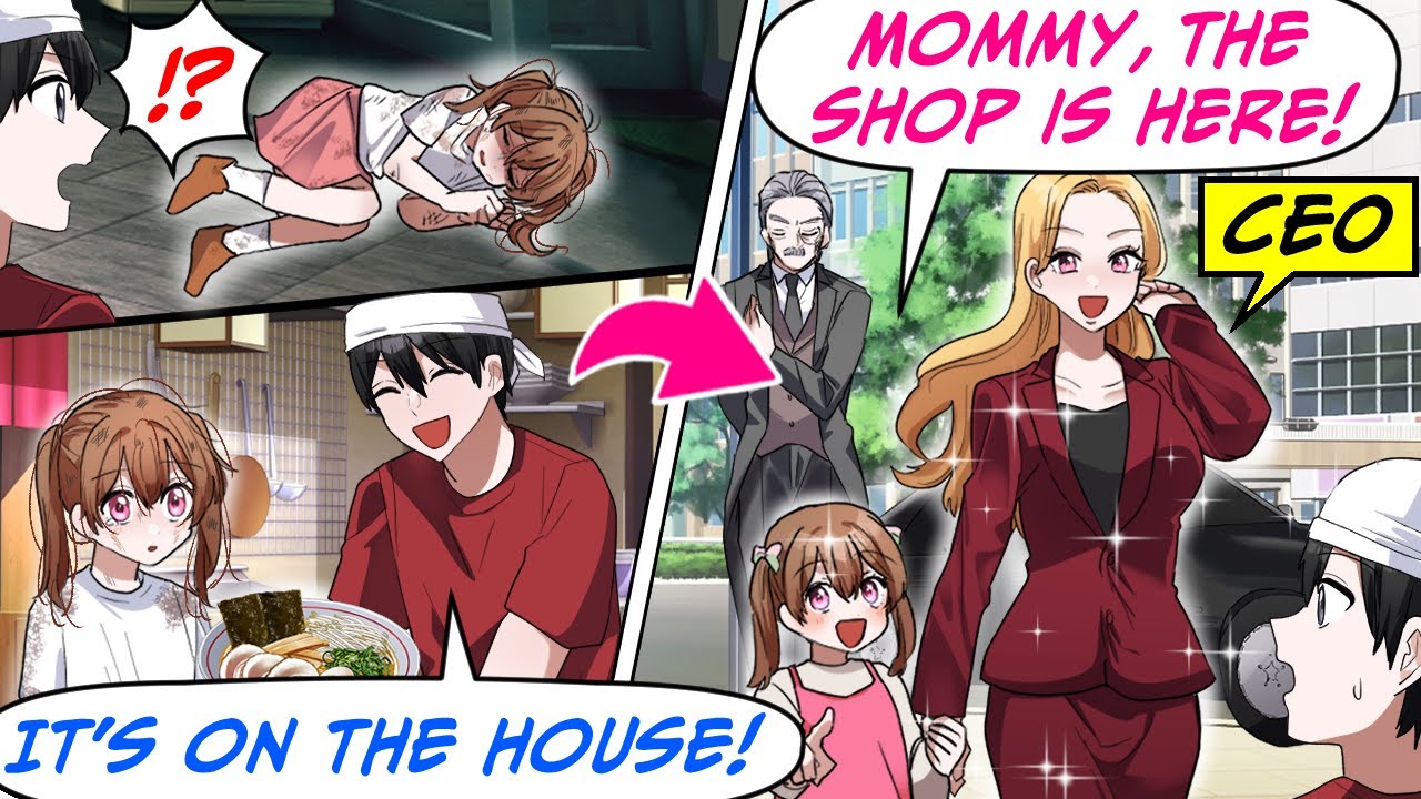 Когда голодная девушка приходит в мою бедствующую раменную, и я помогаю ей… [RomCom Manga Dub]