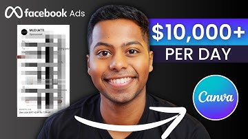 I Made A $10,000/Day Facebook Ad With Canva + AI In 5 Minutes