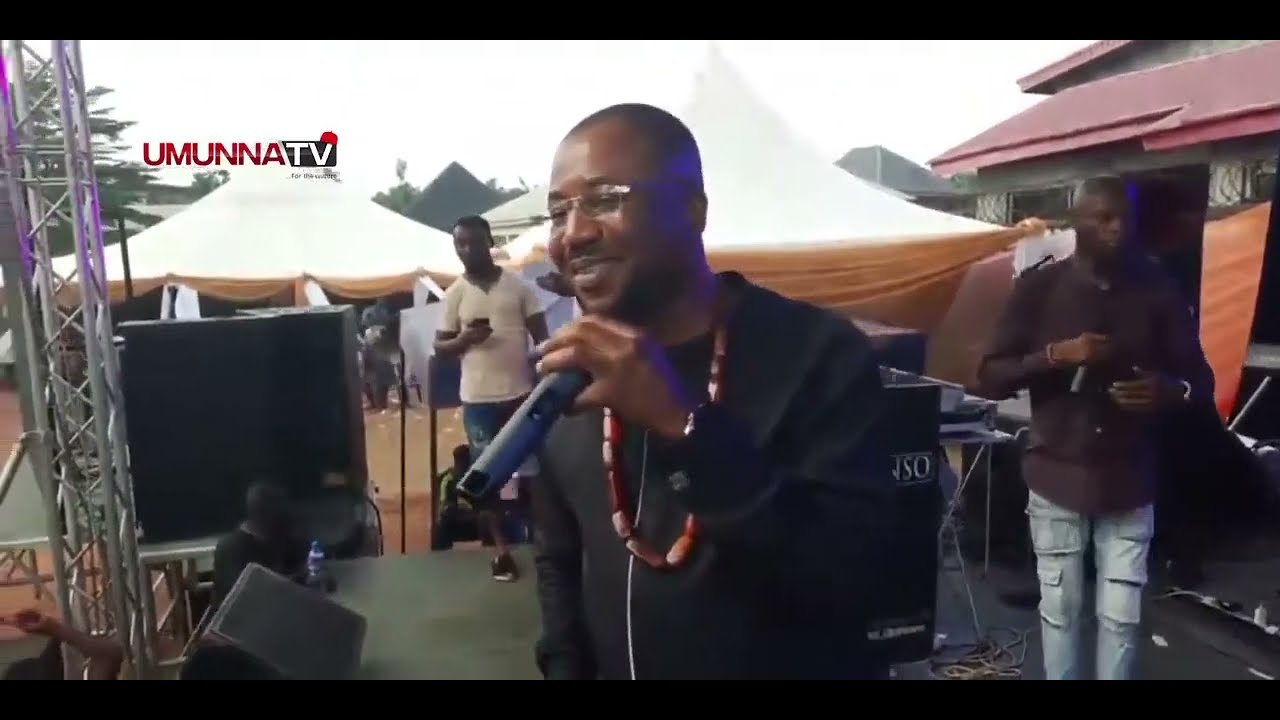 Gozie Okeke Stage Performance At Obosi YouTube