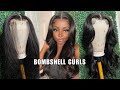 Layers + VOLUMINOUS Bombshell Curls Tutorial | Unice Hair