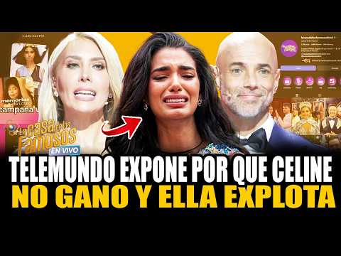 TELEMUNDO FILTRA Y EXPONE POR QUE CELINE NO GANO Y ELLA EXPLOTA! LA CASA DE LOS FAMOSOS 6 EN VIVO