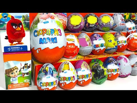33 surprise eggs