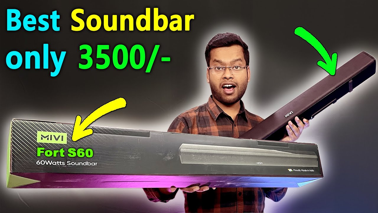 Mivi Fort S60 Soundbar Unboxing and Review Best Soundbar Under 5000 ...