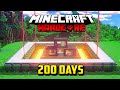 I Survived 200 Days of Hardcore Minecraft and this is what happened...