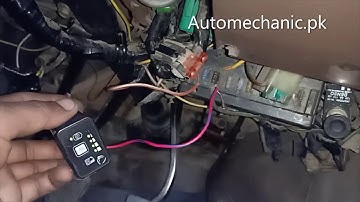 How To Direct CNG To Petrol Conversion Switch | Urdu Hindi Tutorial