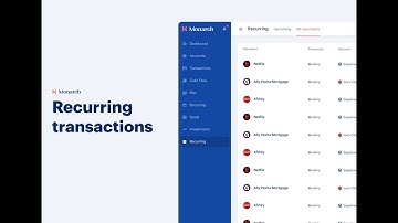 Track Recurring Bills & Subscriptions | Monarch Money