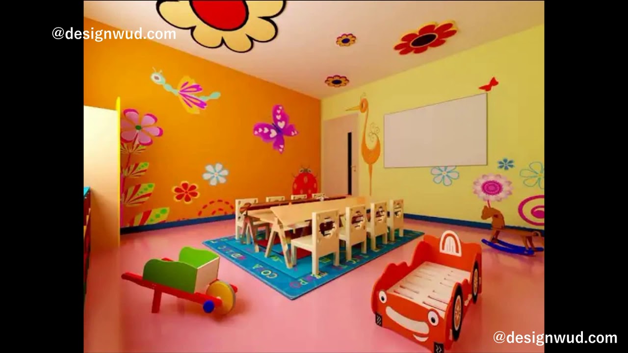 Kindergarten Playschool Interiors Youtube