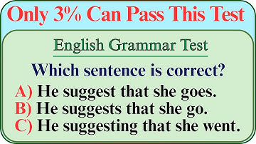 Mixed Grammar Test: Only 3% Can Pass This Test