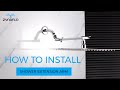 Zynaflo shower extension arm installation