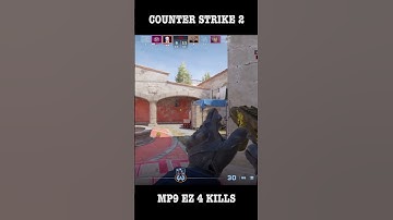 CS2 MP9 EZ 4 KILLS #cs2 #gaming #gameplay