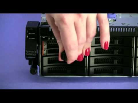 IBM System x3630 M3 - FRU - Install Hard Disk Drive and Fillers