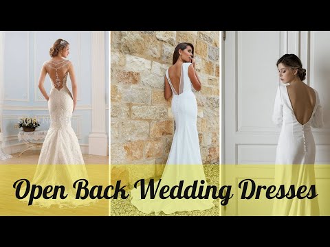 Video: Walang Backless Wedding Dresses