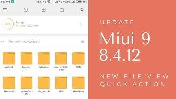 Miui 9 Update 8.4.12 Beta Developer Weekly Features | New Live TV & Quick Action Buttons | Hindi