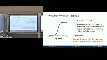 Lecture 10: Training Neural Networks Part 1 (UMich EECS 498-007)