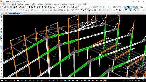 sap2000 v16 steel structural design 01