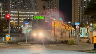 [輕便鐵路 Light Rail Transit] 1091及1107 (第三期列車 Phase III car) @屯門 Tuen Mun (507綫 Route 507)