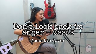 Download Lagu Don't look back in anger - Oasis (Covering by mk) Mayra Khansa Acoustic Cover MP3