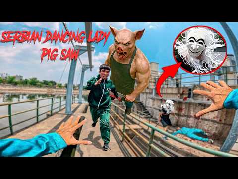 🔴24/7 : Escape Serbian Dancing Lady In Real Life | Bubbles Heyho