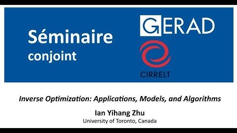 Inverse Optimization: Applications, Models, and Algorithms, Ian Yihang Zhu