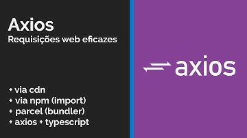 Requisições com Axios