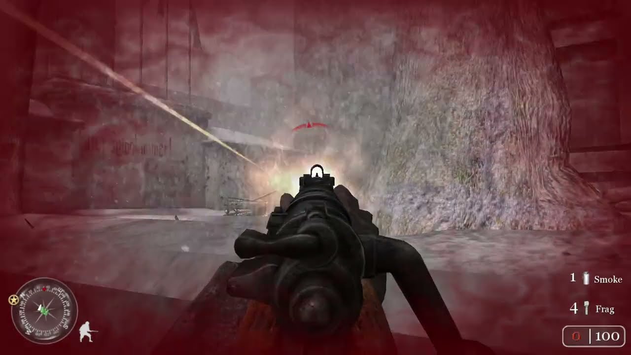 Call of Duty 2 Gameplay Part 5| Stalingrad City Hall Fight through the streets to city hall. 