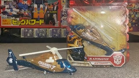 Transformers revenge of the fallen deluxe blazemaster complete transformation process video