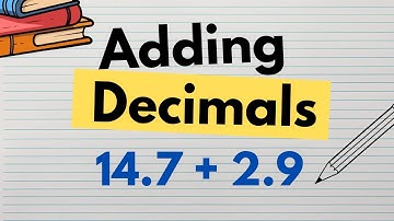 Adding Decimals | How to add two decimal numbers
