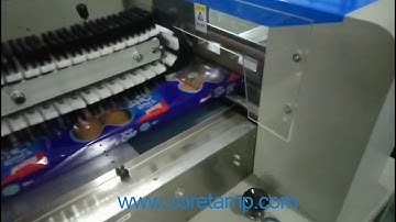 Flow pack cookies packaging machine - Cookies wrapping machine