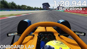 Assetto Corsa | RSS Formula Hybrid X 2022 EVO | Barcelona | ONBOARD +SETUP