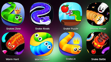 Snakes Zone,Snake Rivals,Snake Puzzle,Worms Merge,Worm Hunt,Worms Dash,Snake io,Snake Battle