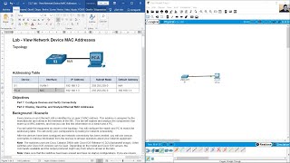 7.2.7 Lab - View Network Device MAC Addresses