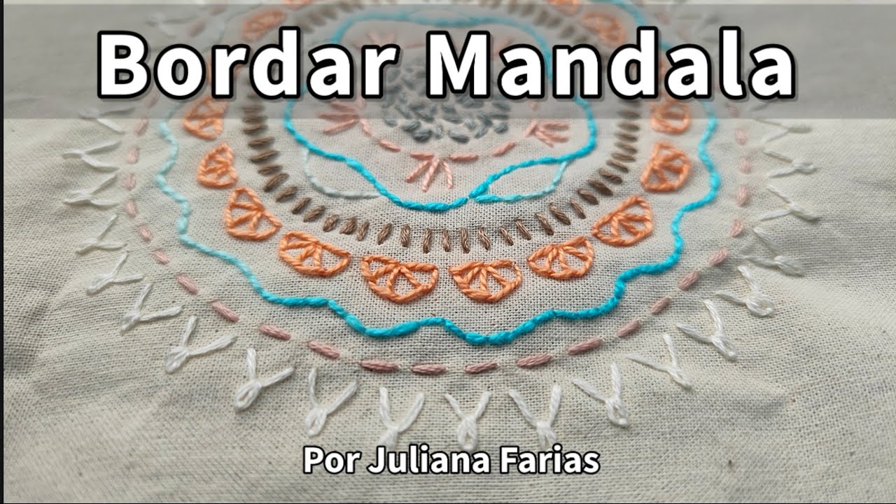 Bordar Mandala com Pontos básicos
