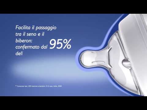 Video: Presentazione di nuove bottiglie NaturalFeeling di Chicco