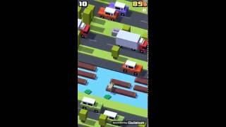 لعبة عبور الشارع موجوده ابل ستور وجوجل ستور اندرويد  crossy road screenshot 4