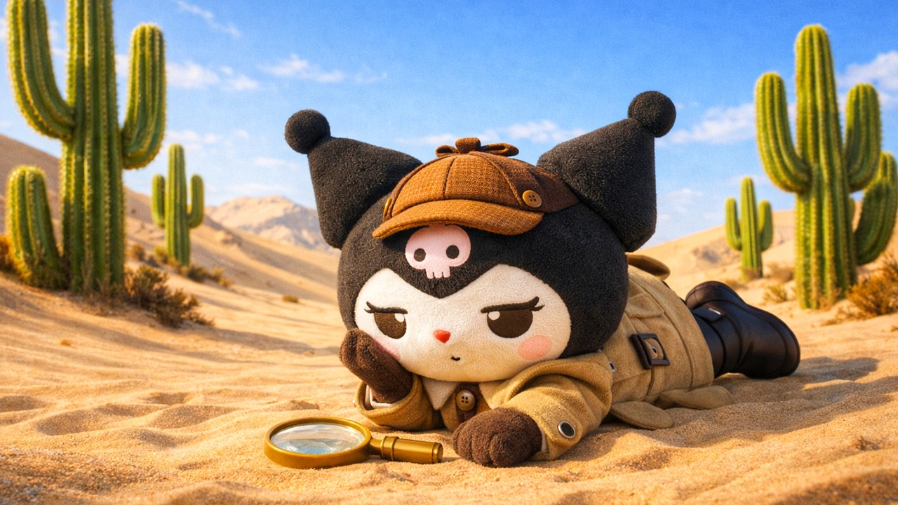 Kuromi Becomes a Beacon of Hope by Helping People Find Water in the Desert