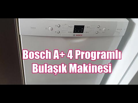 Bosch SMS44DI00T A+ 4 Programlı Bulaşık Makinesi
