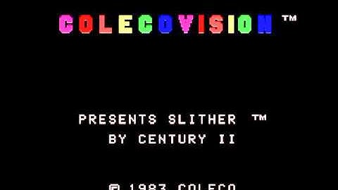 Colecovision Soundtrack: Slither