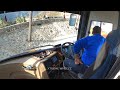 Volvo 9600 bus struggling hard in Extremely dangerous ghat Road😲Bus driver & car driver got argument