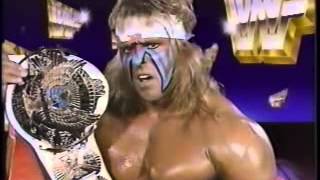 Ultimate Warrior Promo on Macho King Randy Savage (10-06-1990)