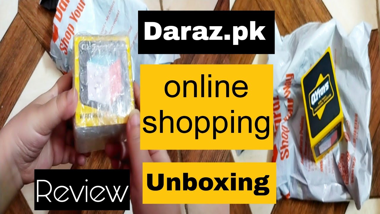 daraz-online-shopping-haul-daraz-shopping-experience-unboxing