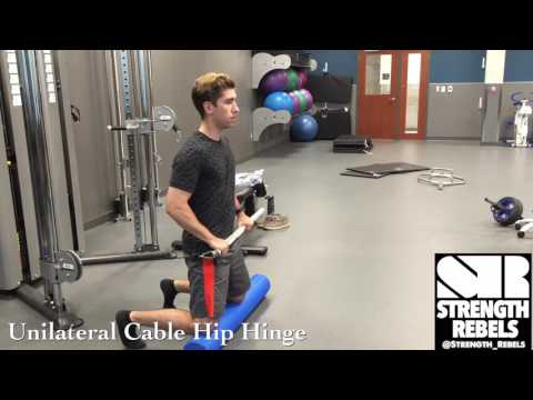 Unilateral Cable Hip Hinge [Strength Rebels]