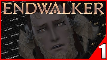 Warrior of Light VS Error 2002: LAUNCH DAY STRUGGLES | Endwalker MSQ Part 1 | FFXIV