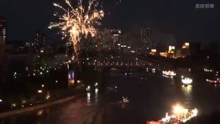 奉納花火5000発「天神祭」