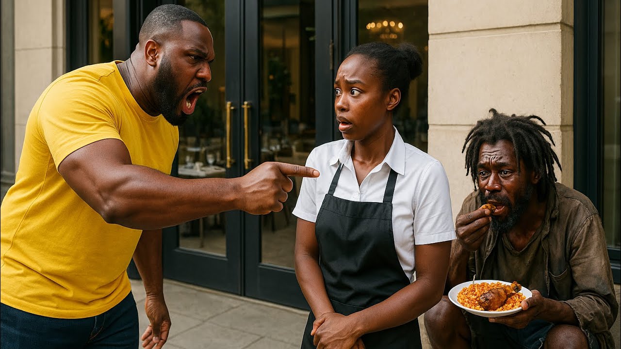 A Poor waitress fed an homeless man everyday until he revealed his identity to her