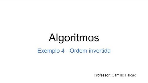 Vetores - Inverter ordem