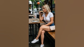 Viral‼️Bule Cantik Dan Warung Kopi Pinggir Jalan‼️#shortai #viralvideo #viral #viralshorts