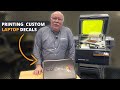 UV Direct-to-Film (DTF) Printing | Custom Laptop Decals